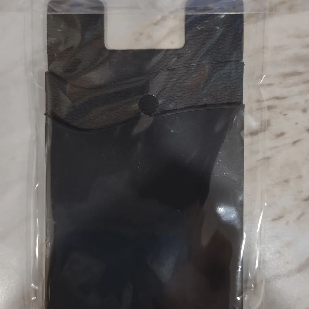 Magnetic 2 Pocket Stick-on Silicone Cell Phone Wallet